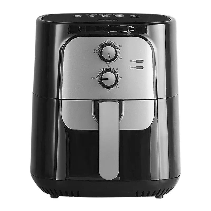 Gaabor 10-in-1 Oil-Free Air Fryer, Black Square, 6.5 Quart AF-65M01A